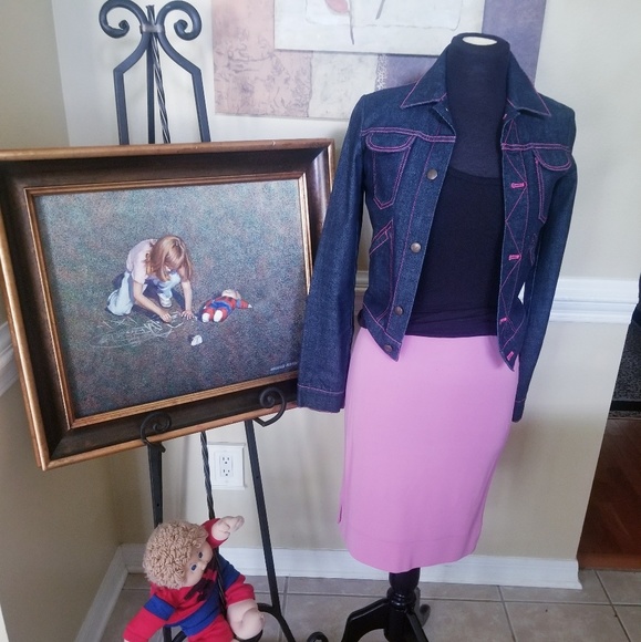 Daryl K - Daryl Kerrigan Jackets & Blazers - Host Pick 12/24 Daryl K-189 Jean Jacket